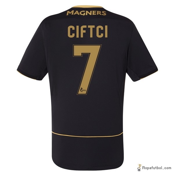 Camiseta Celtic Replica Segunda Ropa Ciftci 2016/17 Negro